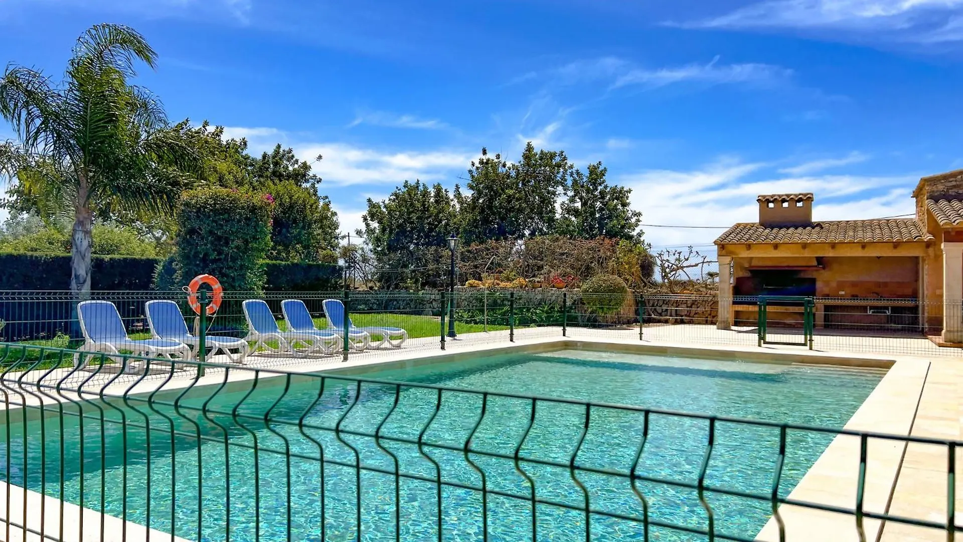 Alpesi faház Villa Para 10 Personas Con Bbq, Piscina Y Terraza S'Horta Spanyolország